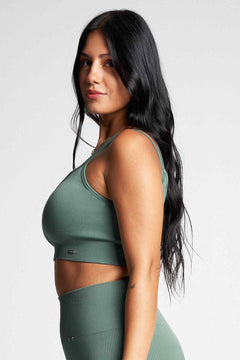 Blues Sports Bra Sea Green