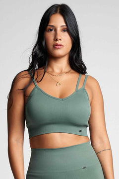 Blues Sports Bra Sea Green