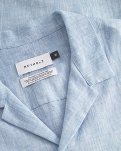 Bowling Shirt Dusty Blue