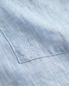 Bowling Shirt Dusty Blue