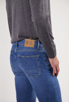 Bryce Mid Straight Jeans  Authentic Indigo
