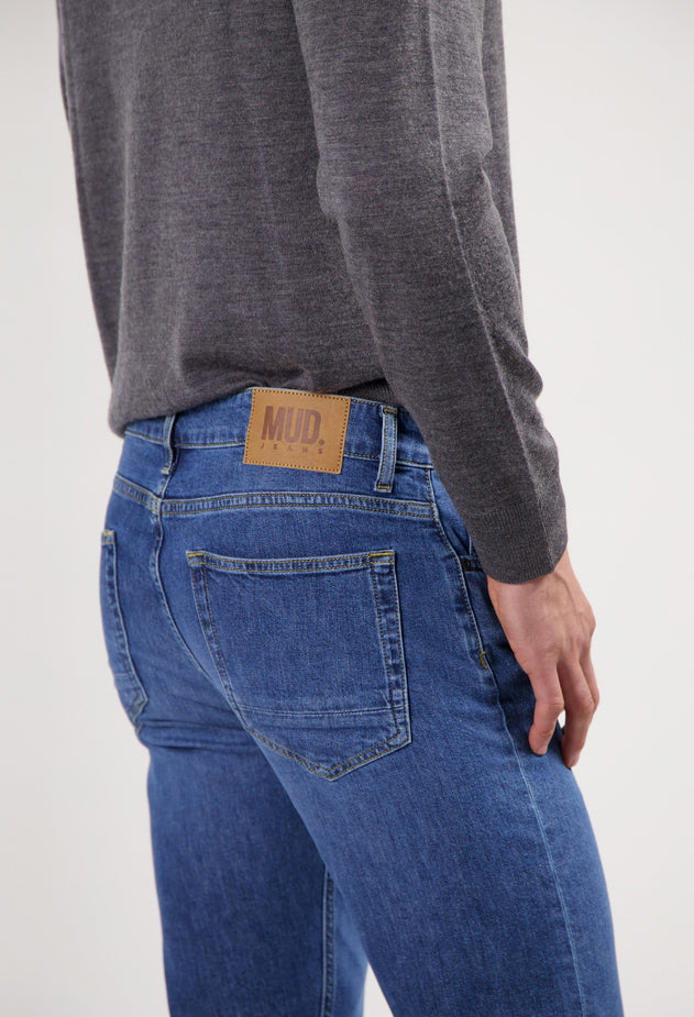 Bryce Mid Straight Jeans  Authentic Indigo