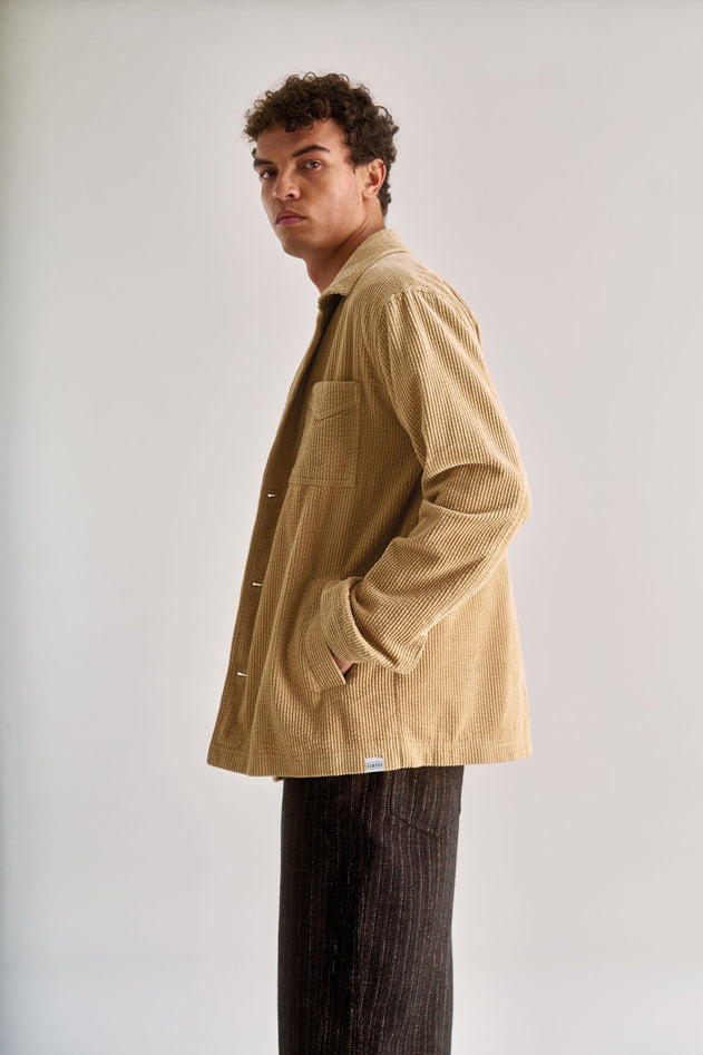 Stanley Cord Jacket Croissant Beige