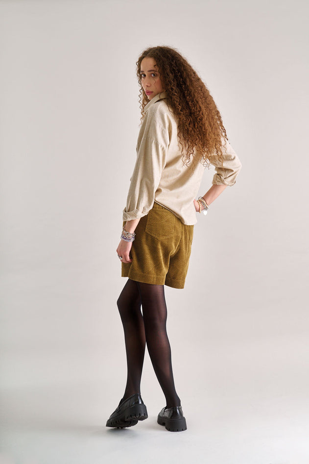 Hanako Organic Cotton Shirt Sand