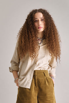 Hanako Organic Cotton Shirt Sand