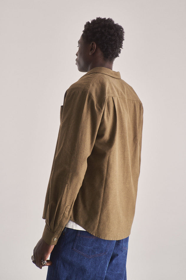 SPECTRE Organic Cotton Shirt - Green