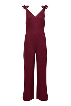 Floss Jumpsuit Berry Red