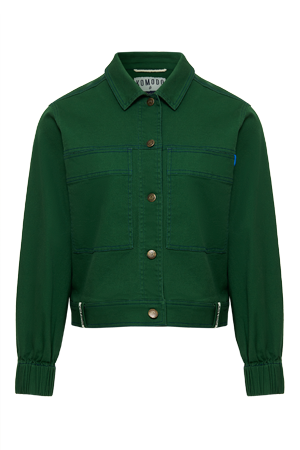 Neptune Cotton Jacket Forest Green