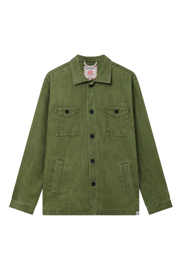 Stanley Overshirt Green Wash