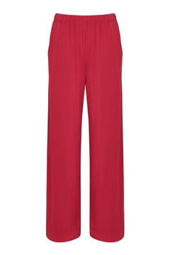 Binita Naisten Housut Pinkki