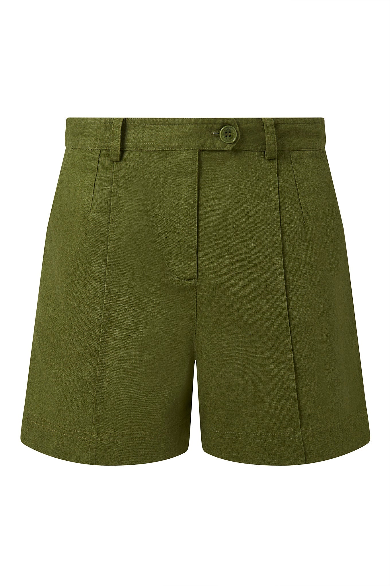 Emmie Organic Cotton Shorts Khaki