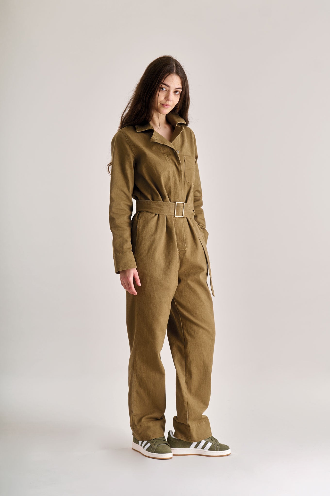 Lyon Jumpsuit Olive Green