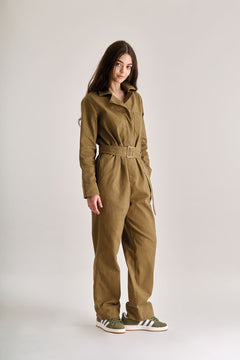 Lyon Jumpsuit Olive Green
