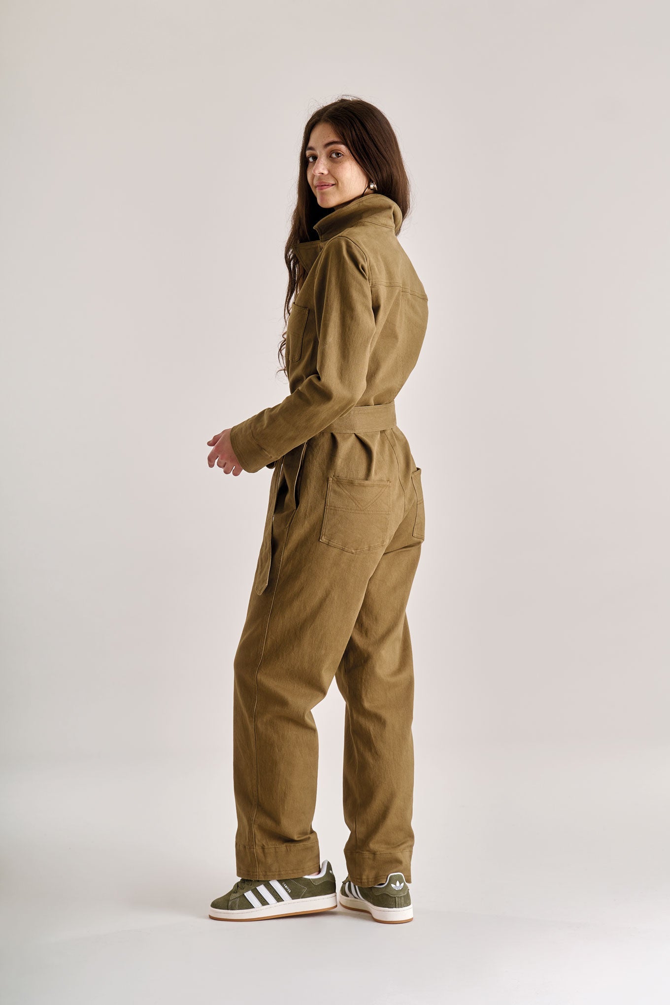 Lyon Jumpsuit Olive Green