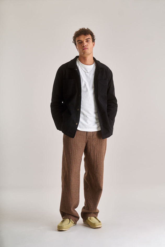 STANLEY Organic Cotton Tencel Jacket - Black