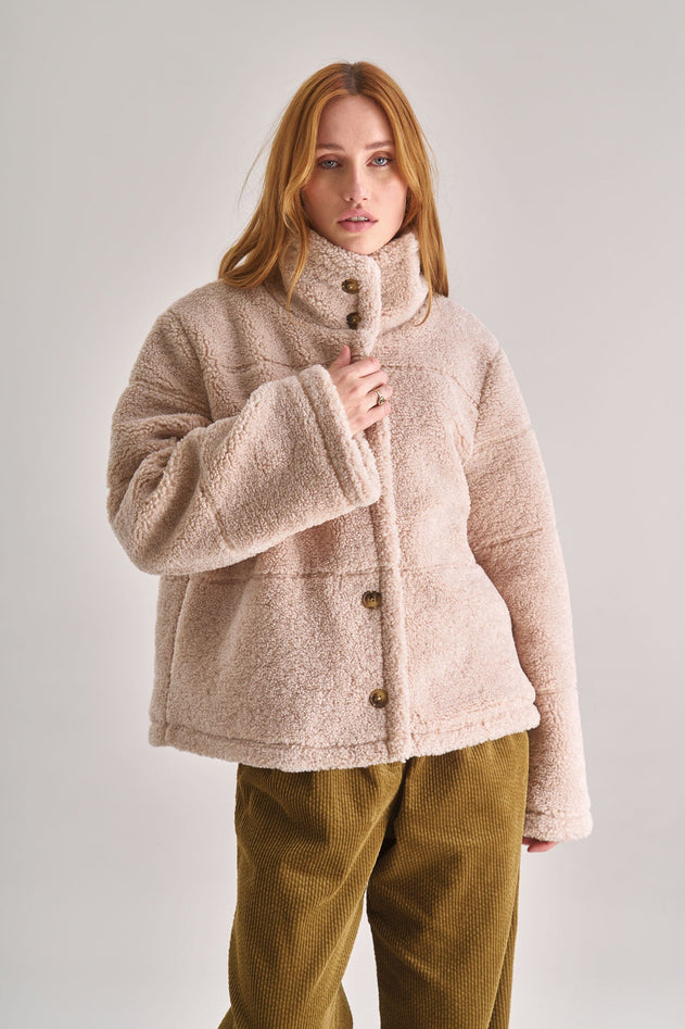 ISOBEL Recycled PET Jacket - Sand