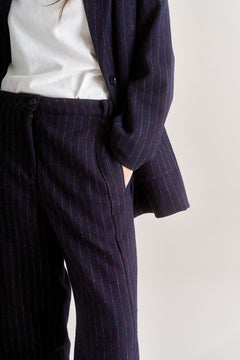 OPHELIA Recycled Poly Wool Blazer - Navy