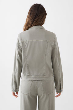 Callisto Denim Jacket Rock Olive