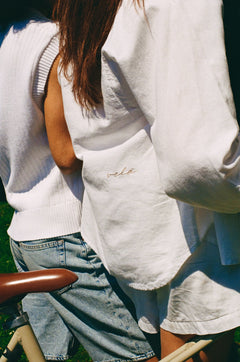 Calabasas Linen Button Down Shirt White