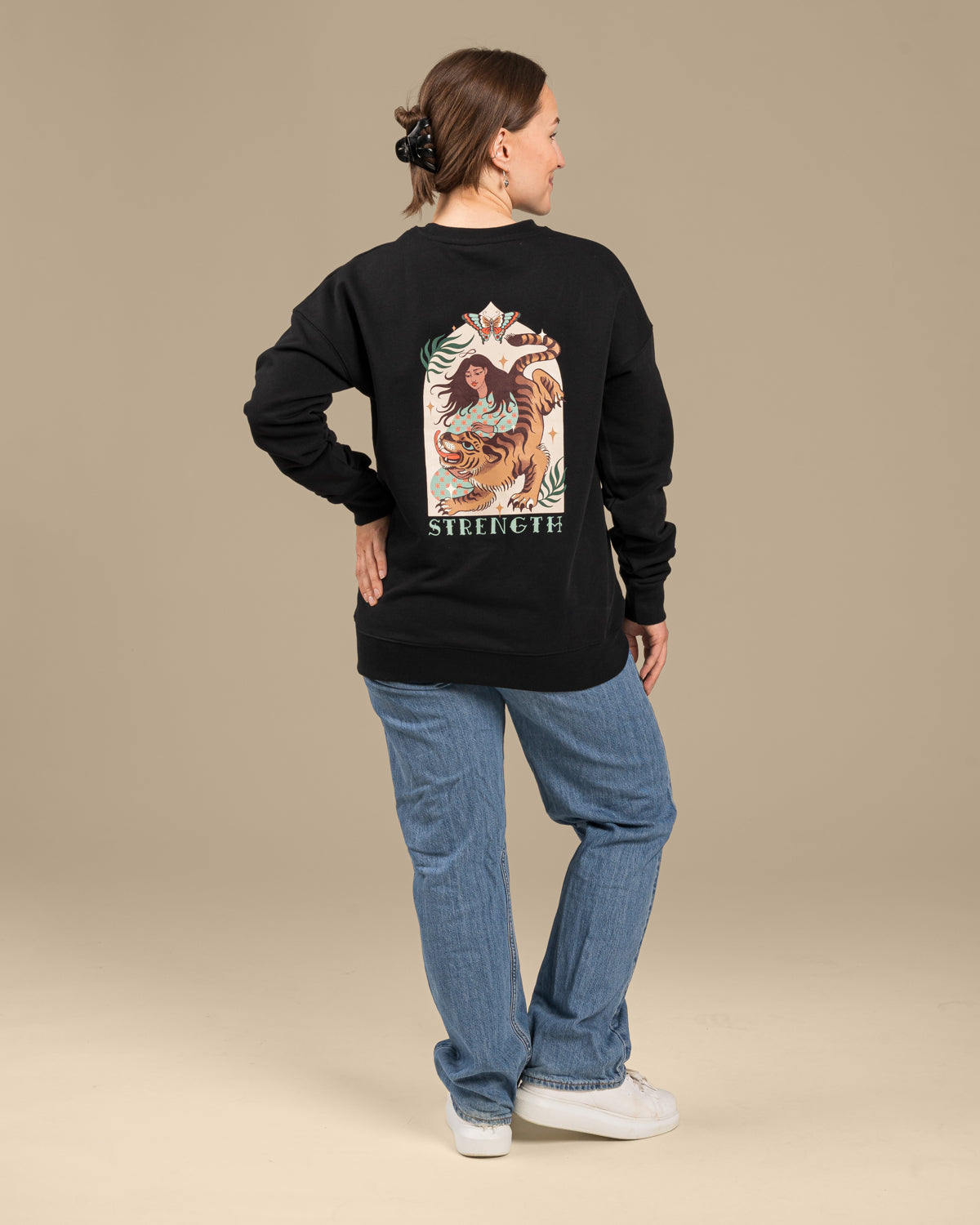 Sweatshirt Strength Black