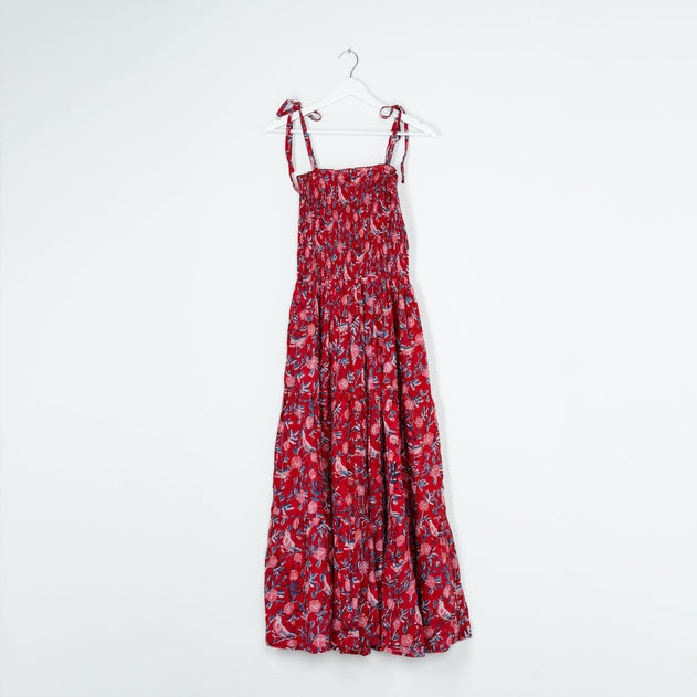 Colorful Halter Maxi Dress