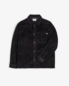 Cord Casual Shirt True Black