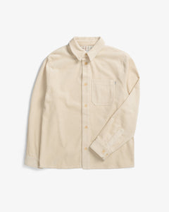 Cord Casual Shirt White