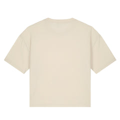 Crop Besame Bonito T-Shirt Beige