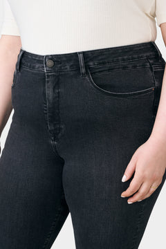 Sun Up Powerstretch Jeans Plus Size Black Denim