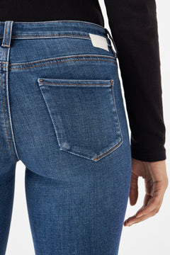 Mid Sun Slim Jeans Cropped Medium Denim