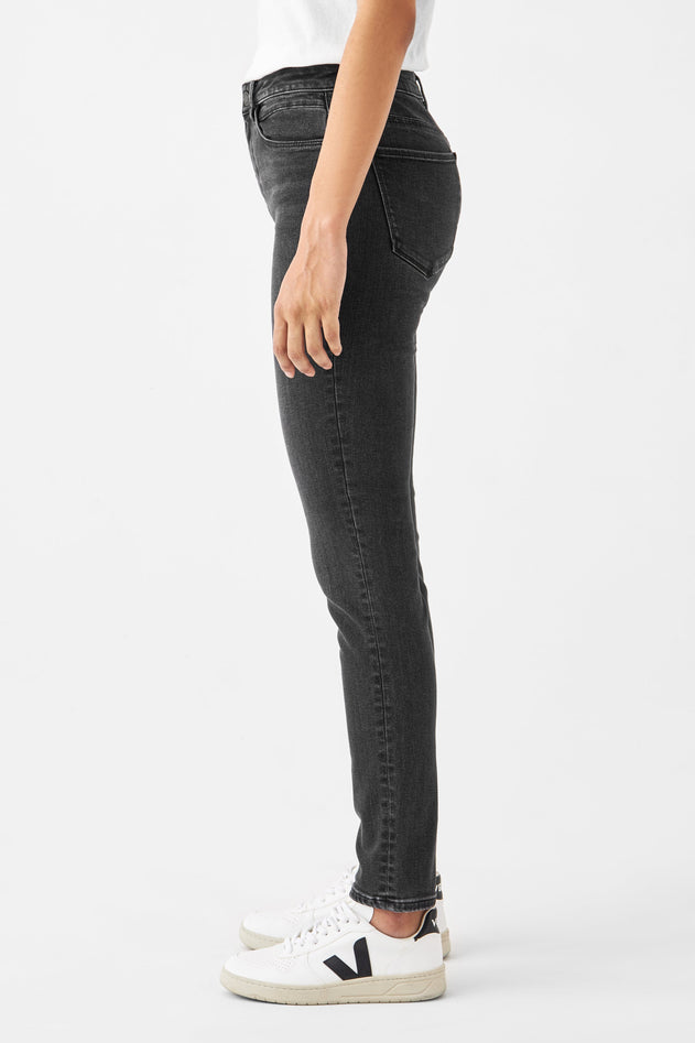 Sun Up Skinny Basic Jeans Black Denim