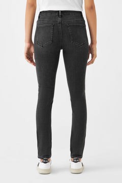 Sun Up Skinny Basic Jeans Black Denim