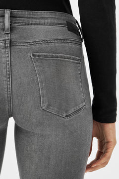 Mid Sun Slim Jeans Cropped Medium Grey