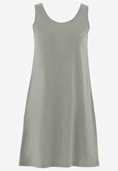 Dennis Sleeveless Nightdress Sage Green