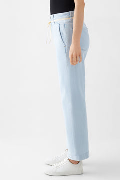 Dew Cropped Jeans Bright Denim