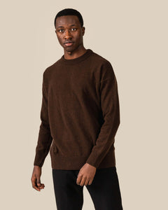 Huurre Unisex Sweater Brown