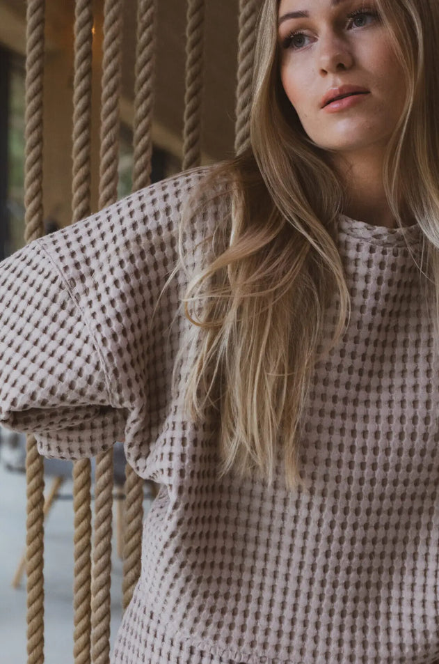 Aiko Loungewear Set Beige