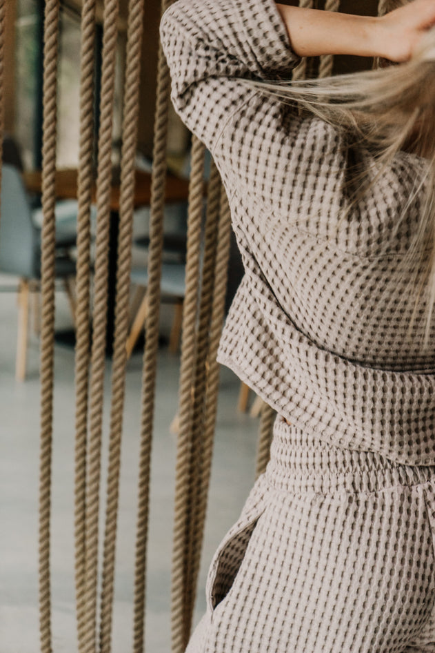 Aiko Loungewear Set Beige