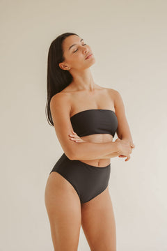 Yuna Bikini Top Black