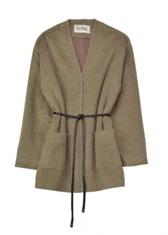Astoria Wool Coat Brown
