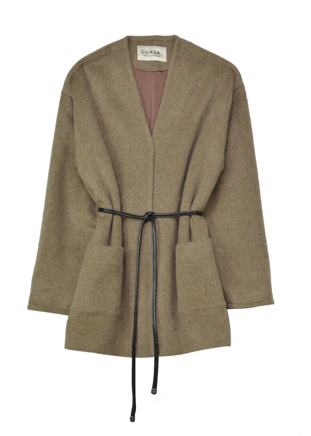 Astoria Wool Coat Brown