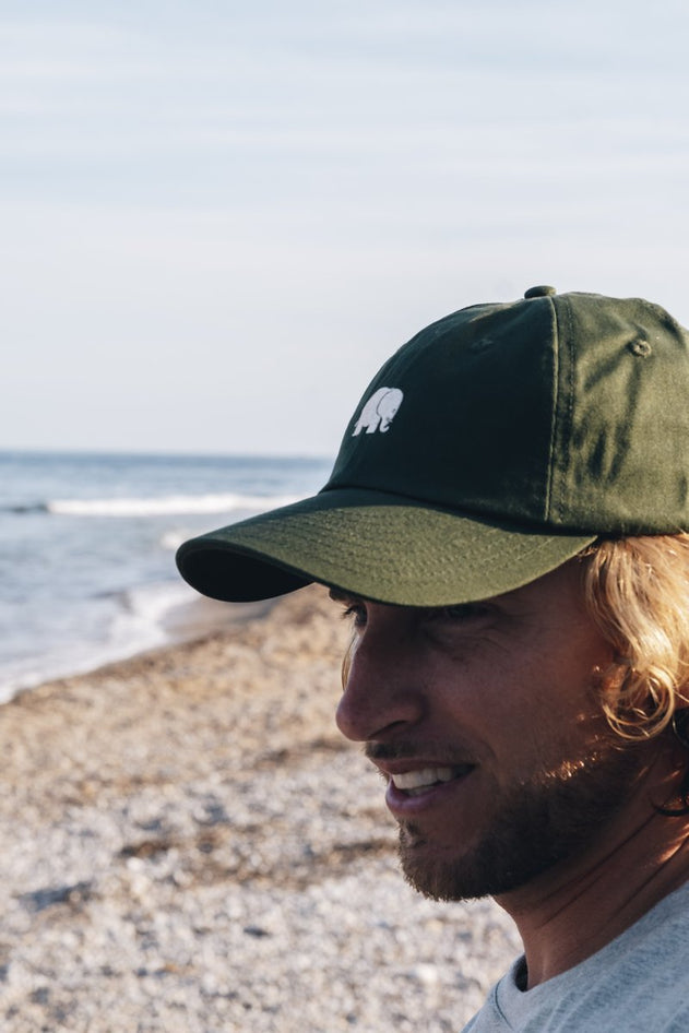 Logo Dad Cap Kombu Green