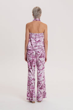 Balafant Flared Trousers Farm Pink