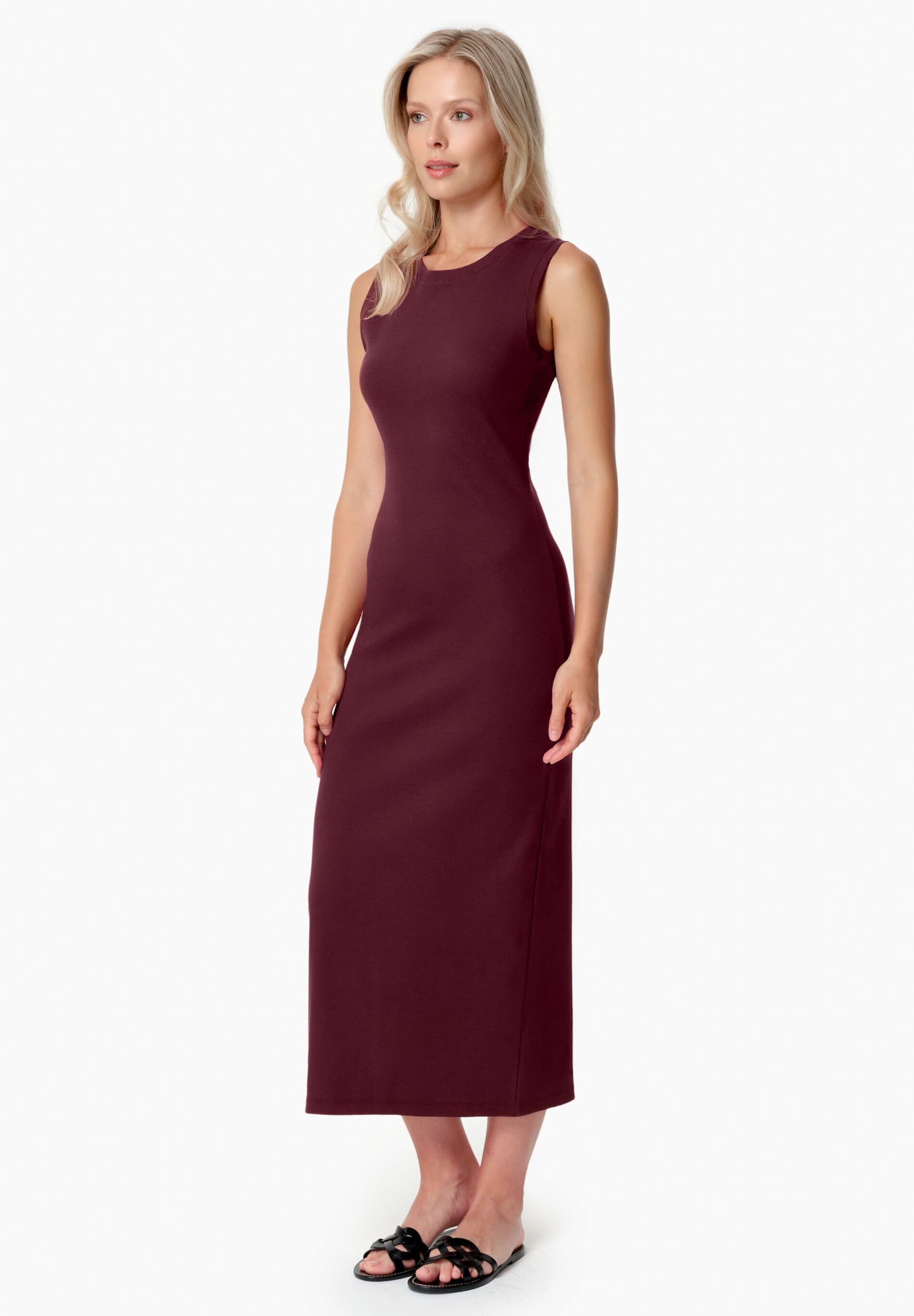 Durru Dress Bordeaux