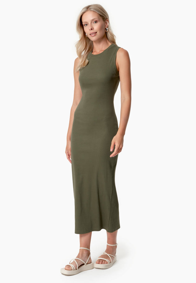 Durru Dress Olive Green