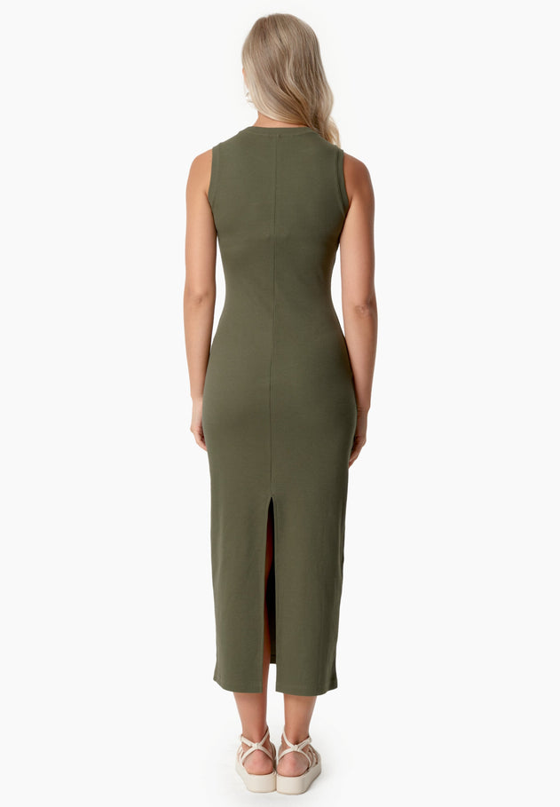 Durru Dress Olive Green