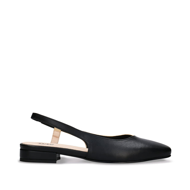 Diana Ballerinat Musta / Beige