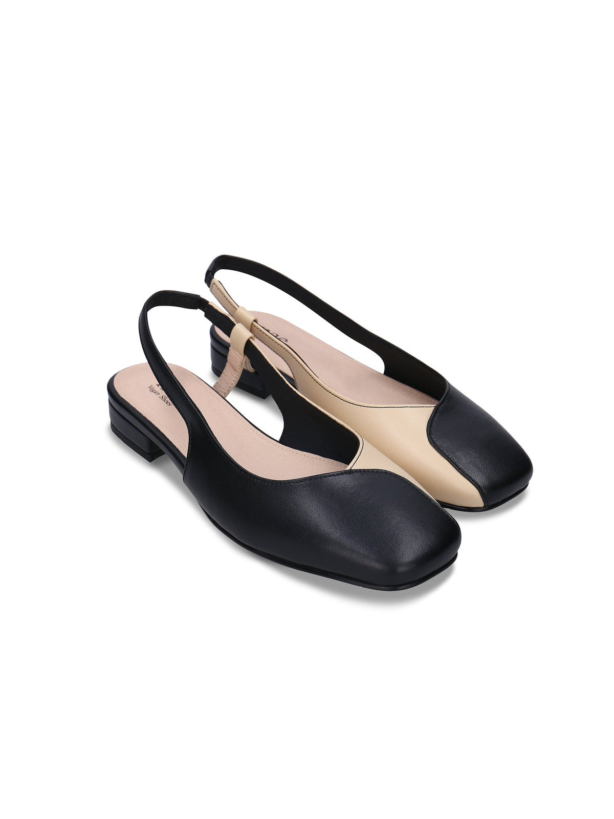 Diana Flats Black/Beige