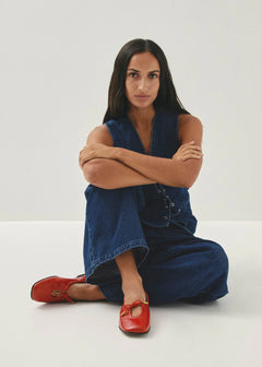 Rosalind Nahkaballerinat Punainen