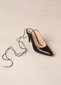 Avery Leather Pumps Black
